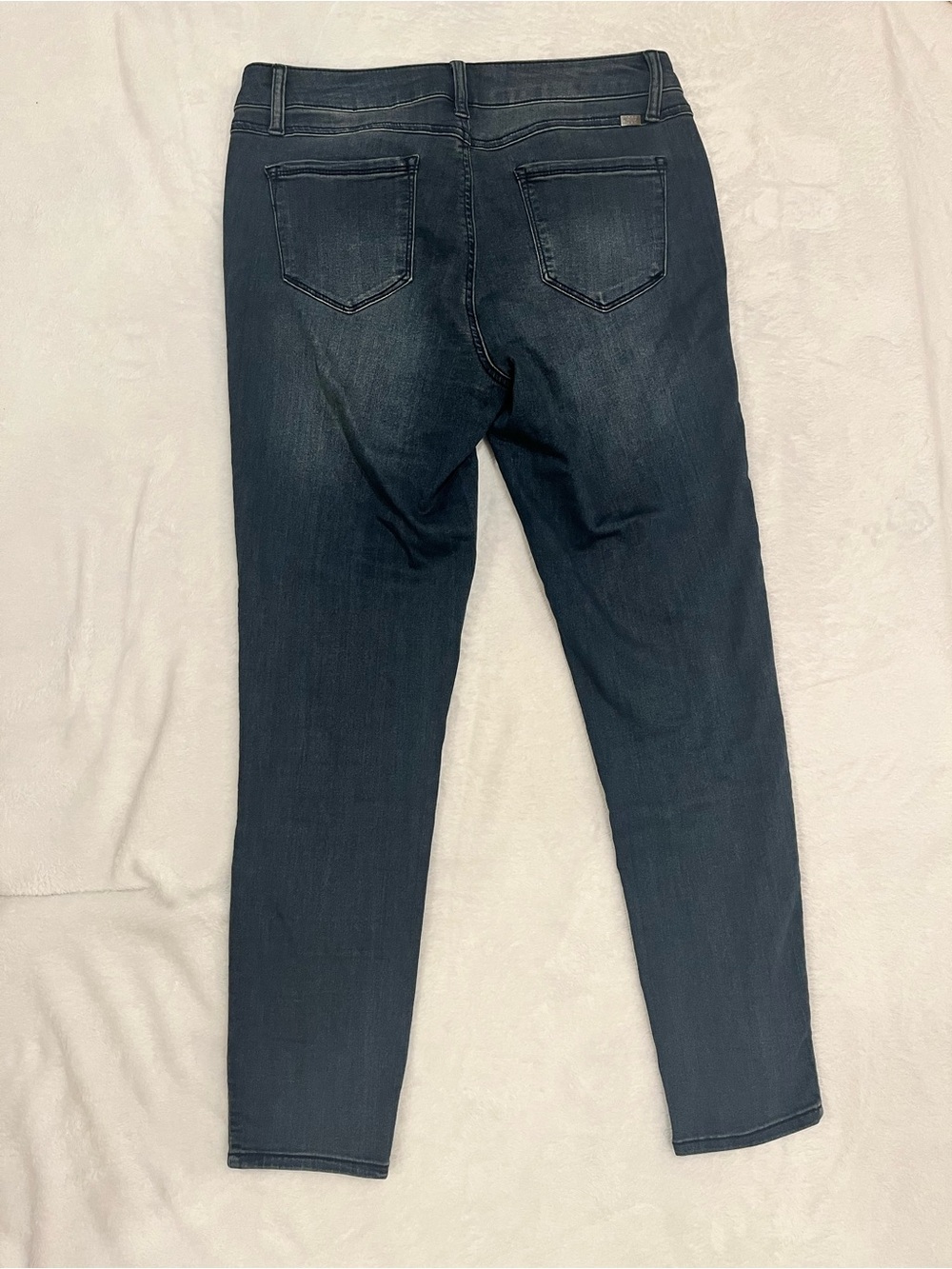 1822 Denim Dark Wash Skinny Jeans - Size 10 - Picture 3 of 11